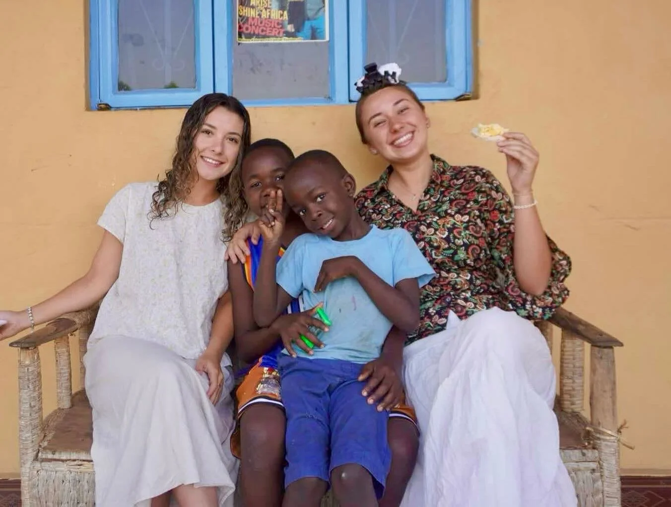 Good times with our January visitors &mdash; those smiles say it all!! 😊