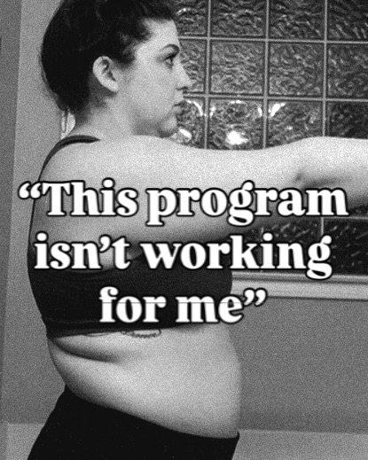 A few years ago, I took this photo at my highest weight ever. (Yes - PRE-pregnancy) 

I was trying to &ldquo;eat healthy&rdquo; and &ldquo;work out,&rdquo;

But if I&rsquo;m being honest?

I thought swapping a Reese cup for a carrot just one time was