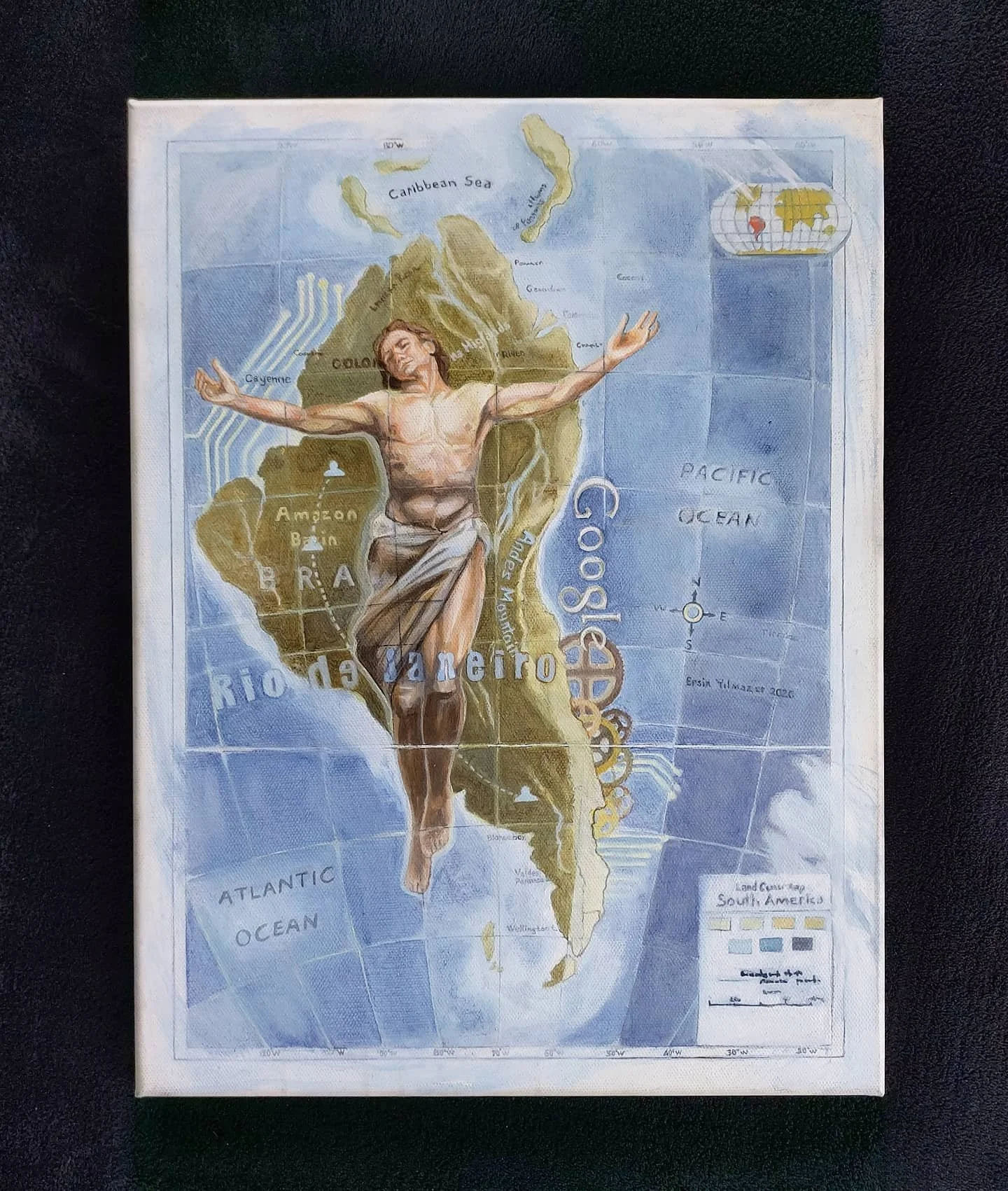 PERCEPTION | 35&times;40 | Oil on Canvas

World ruled by people who deeply believe in religions and their rules.

The world rapidly changes with people's perceptions over the centuries.

Today Algorithms ruling words , decide what we like , what we d