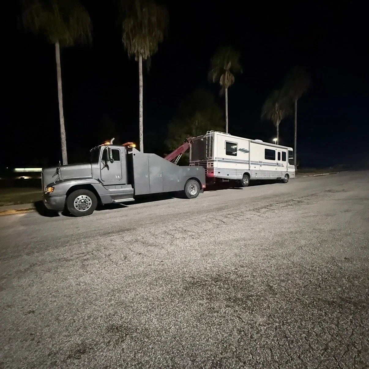 RV Camper Towing