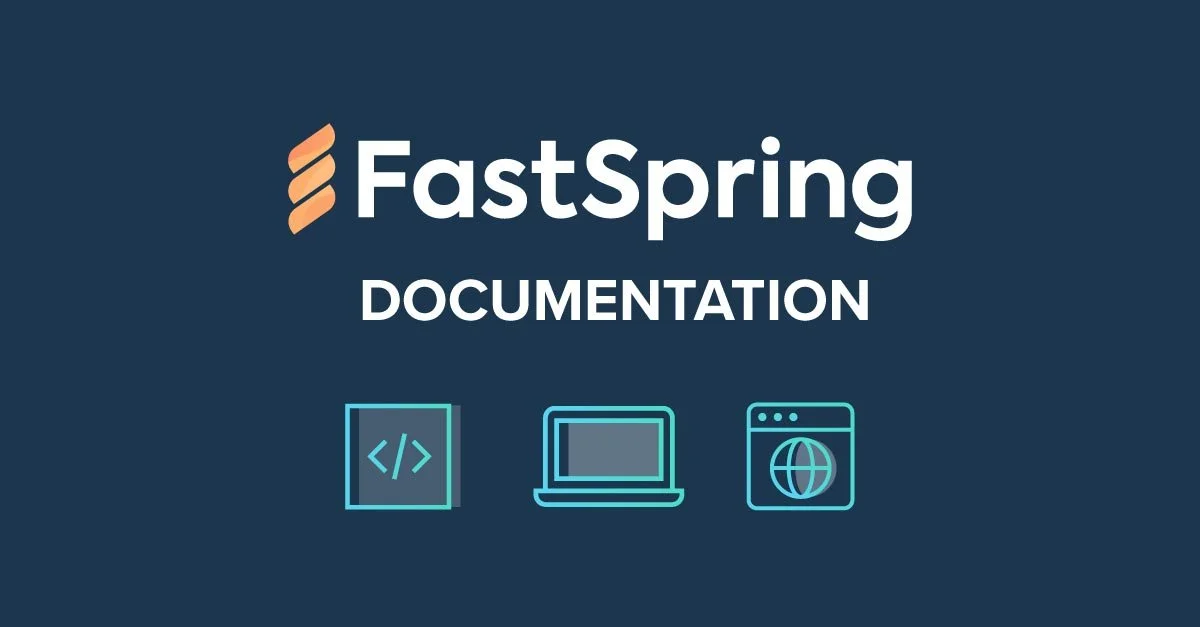 I led the development and launch of FastSpring's first developer portal