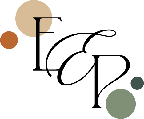 Illustration of abstract circles in various colors and sizes interconnected with lines, forming a network or molecular structure.