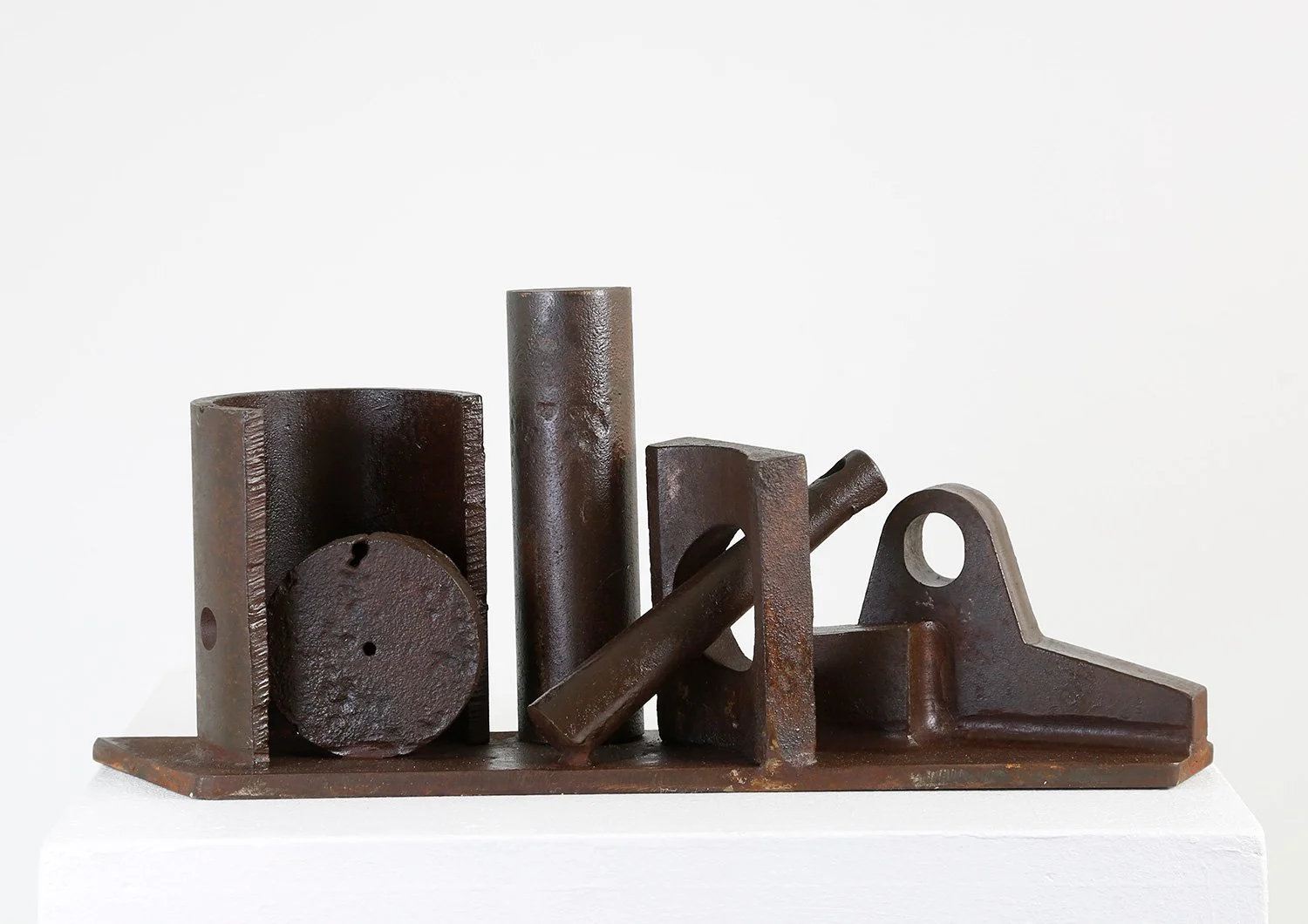 'Abstract' 15x45x10cm recycled steel 