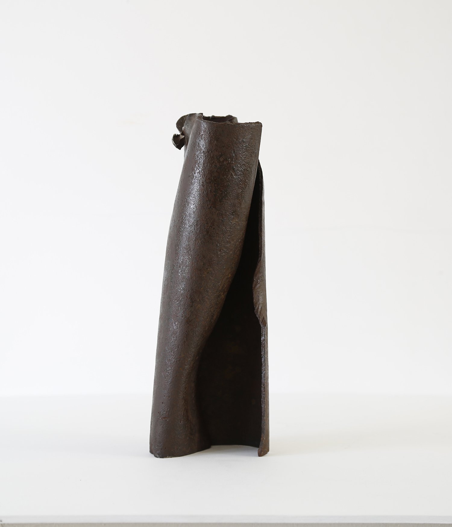 'Torn' recycled steel 32 x 12 x 10cm