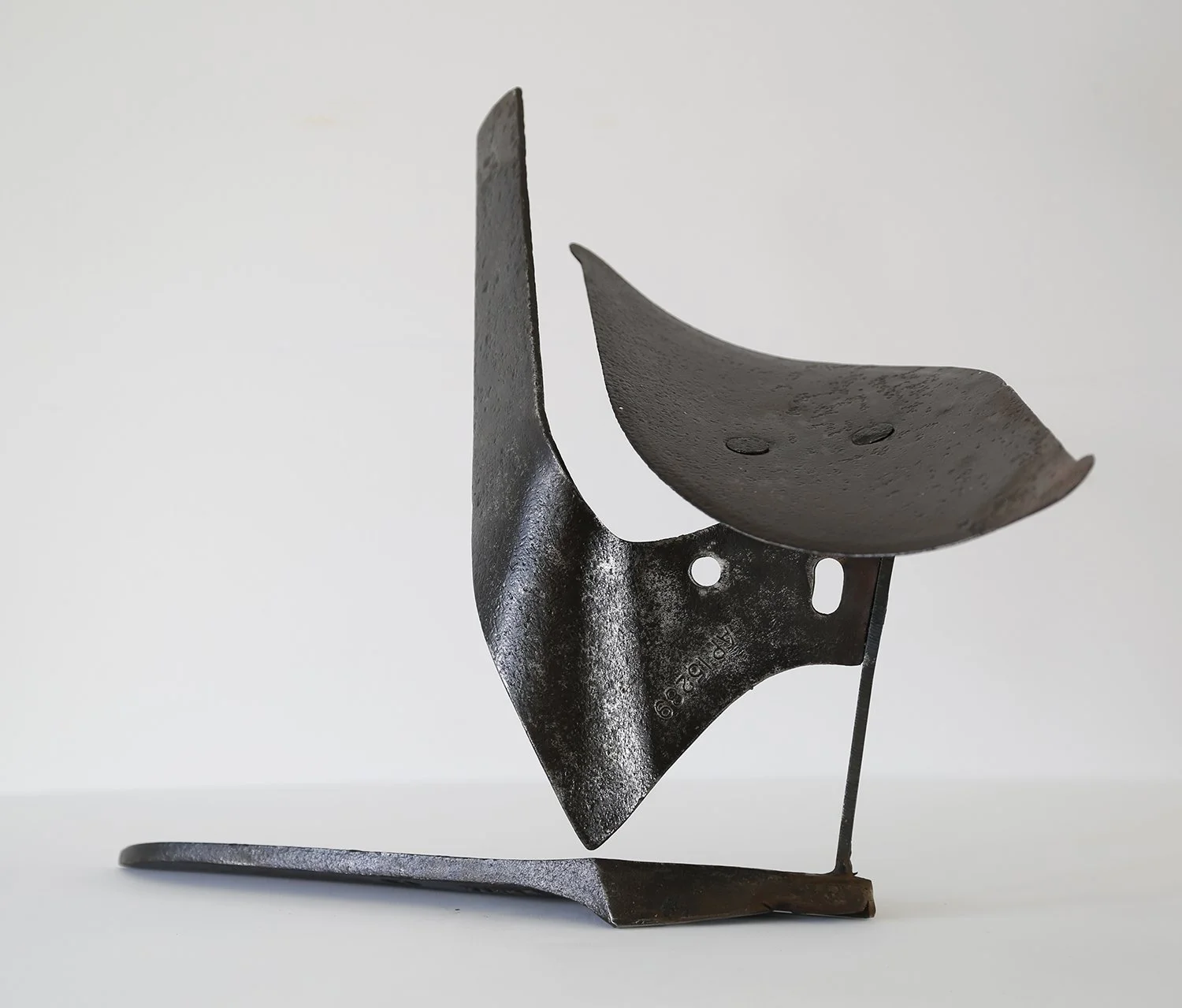 'Flight' recycled steel 32 x 50 x 20cm