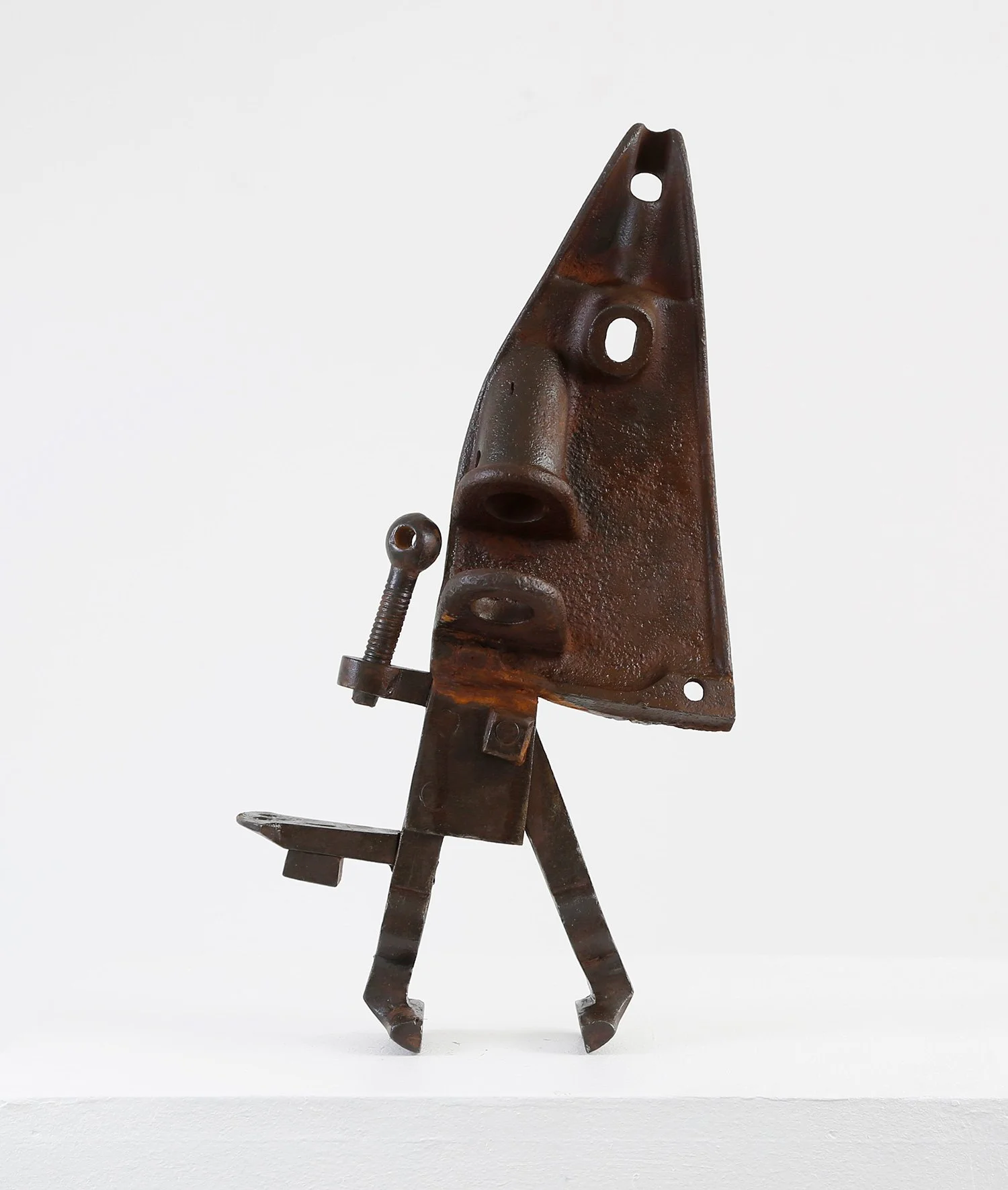 'Dancing Man' 43x30x10cm recycled steel 