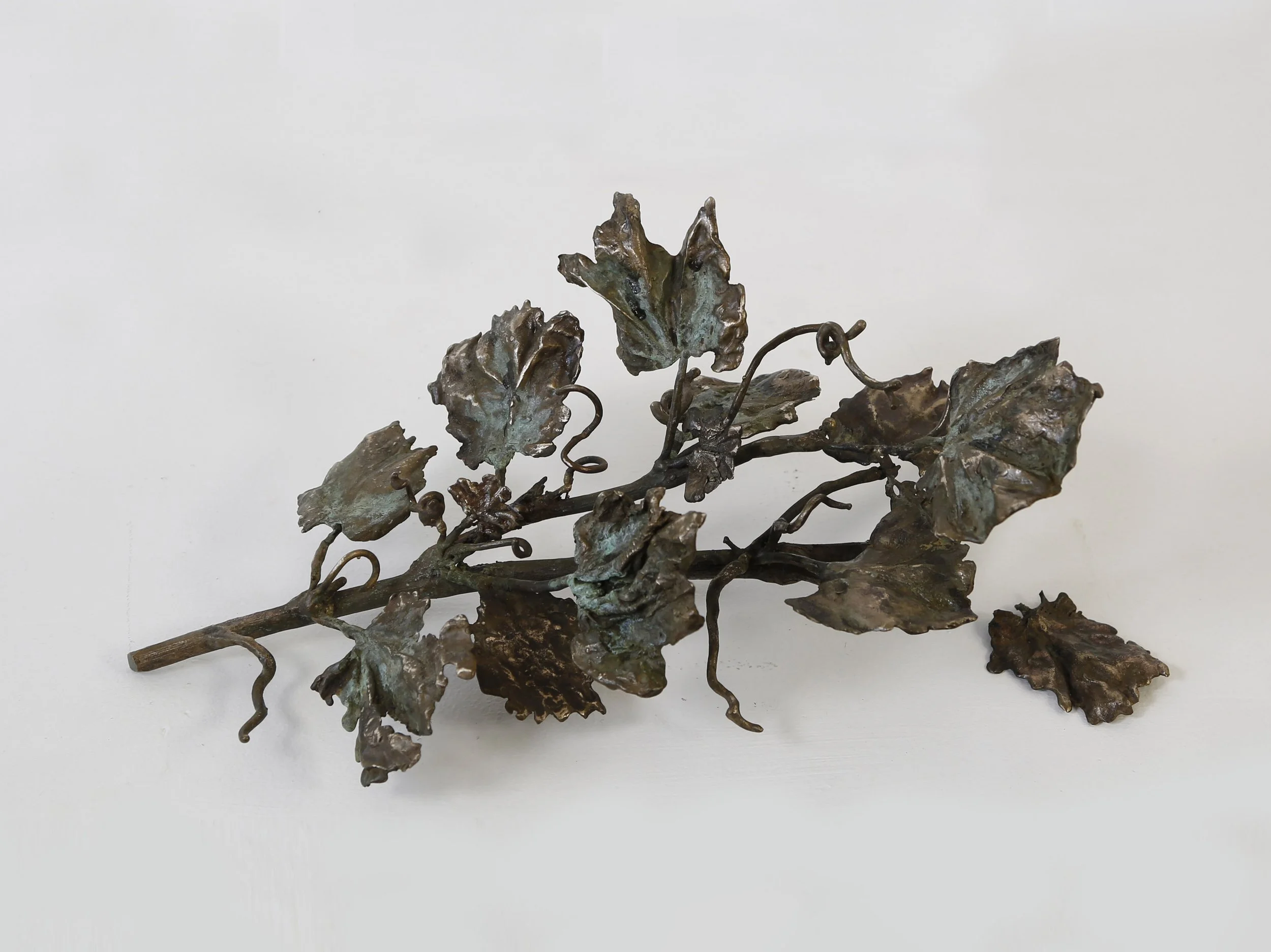 'Autumn Vine' bronze 16 x 44 x 20cm