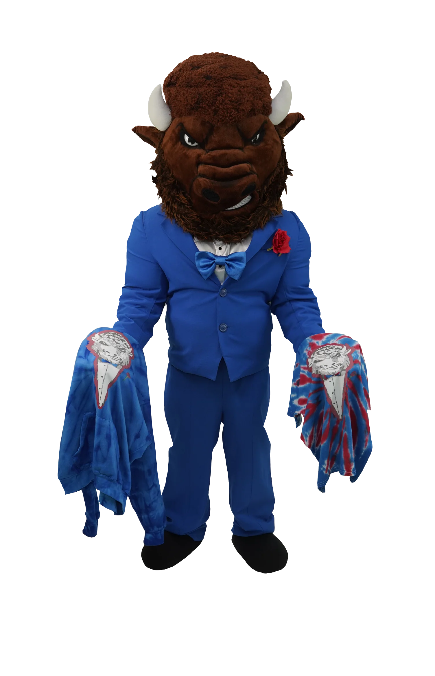 Buffalo Capo Mascot 