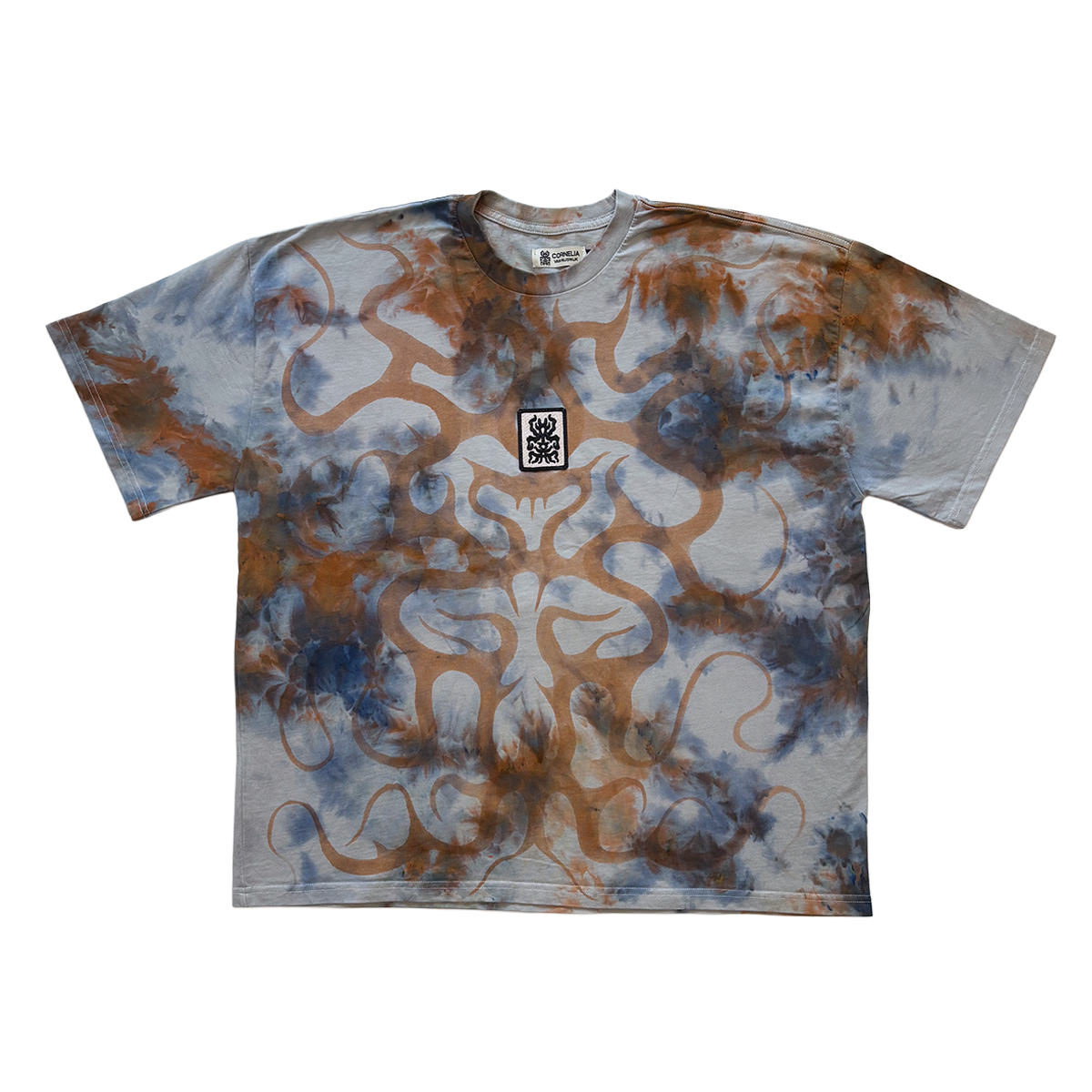 Reworked Oversized T-shirt with Patch - L