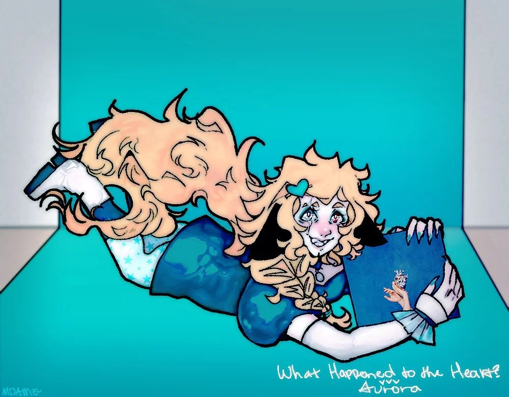 Cute little OC challenge with Kioki and an album that reminds me a lot of her!! (What Happened to the Heart? by AURORA) #oc #occhallenge #ocalbum