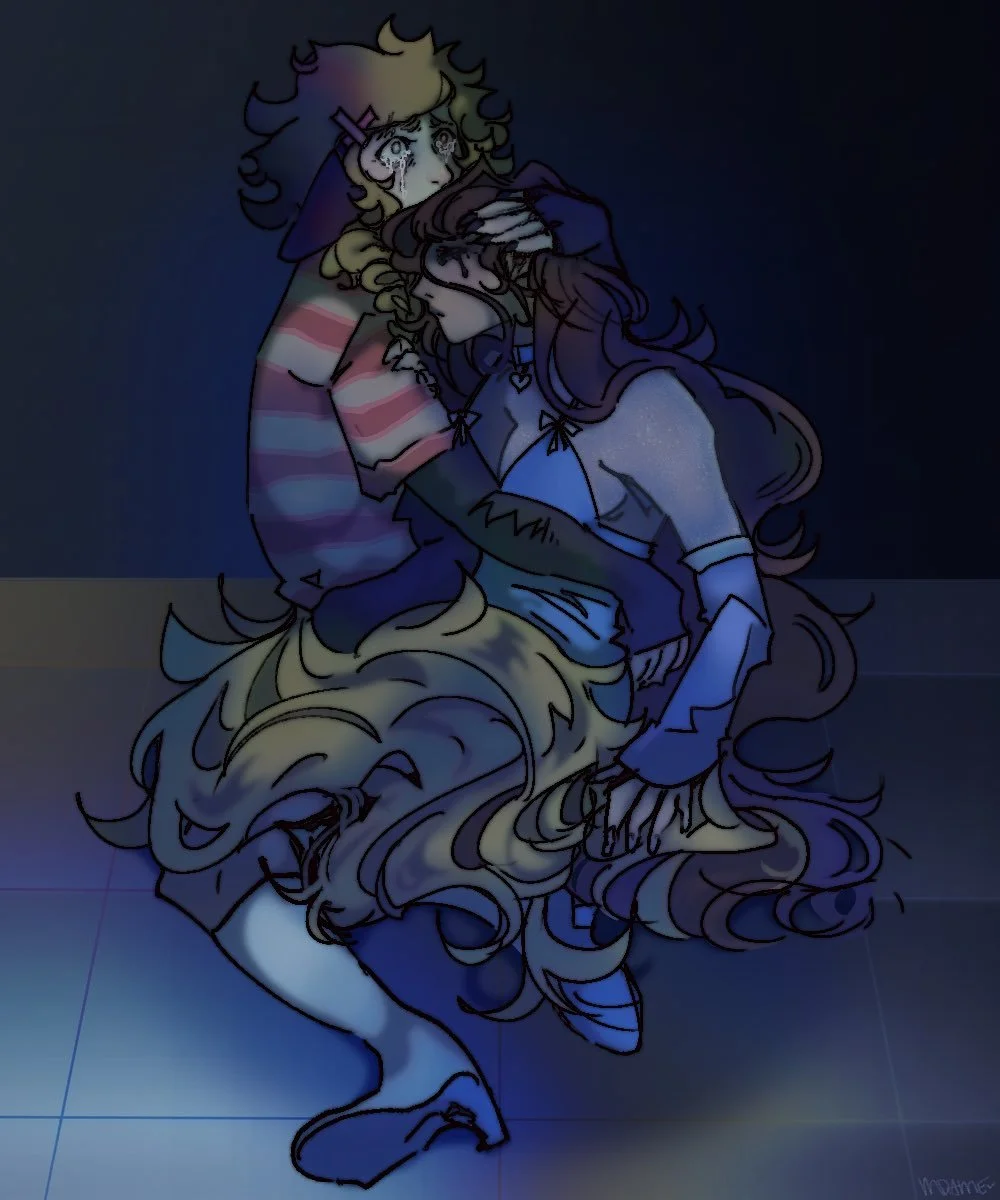 (This doodle is based on, &ldquo;Ivan the Terrible and His Son Ivan&rdquo; by Ilya Repin)
#oc #digitalart 

Kioki finds Renee the night she turns into a demon, unsure if she&rsquo;d wake up at all- let alone as herself&hellip;