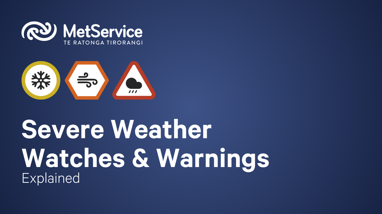 Severe Weather Warnings — About MetService
