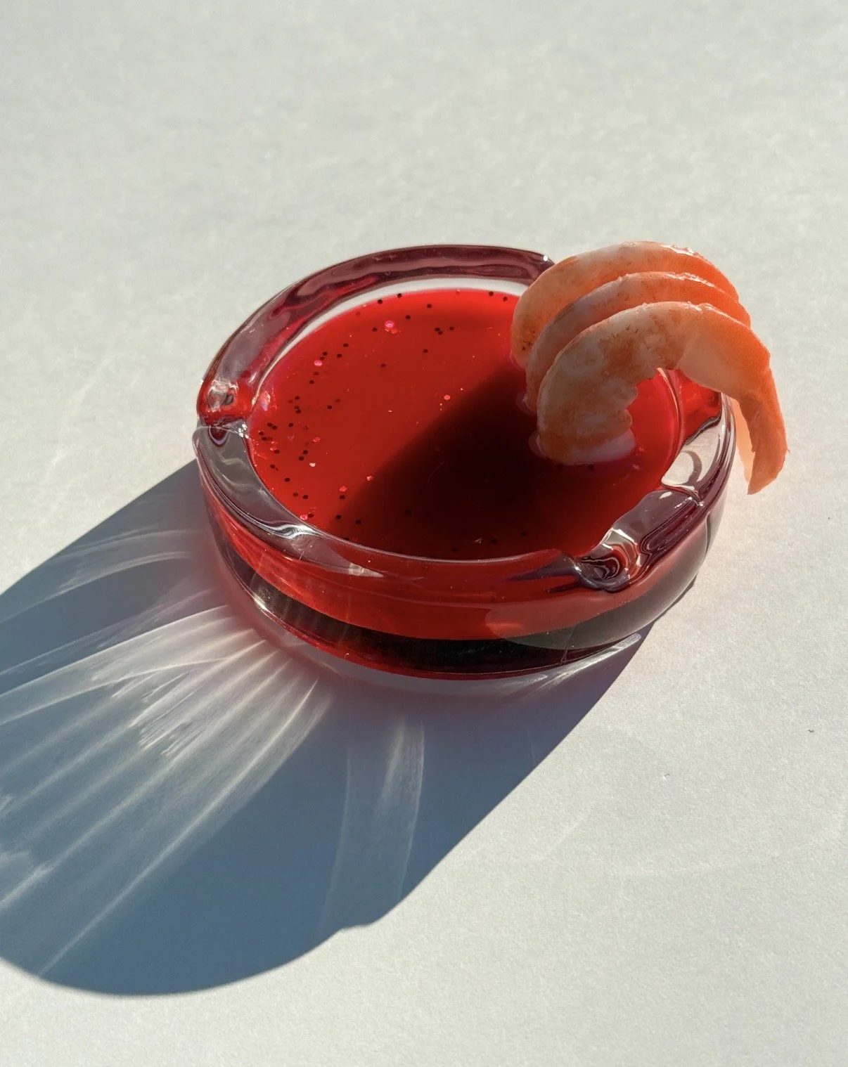 4 inch shrimp cocktail ashtray