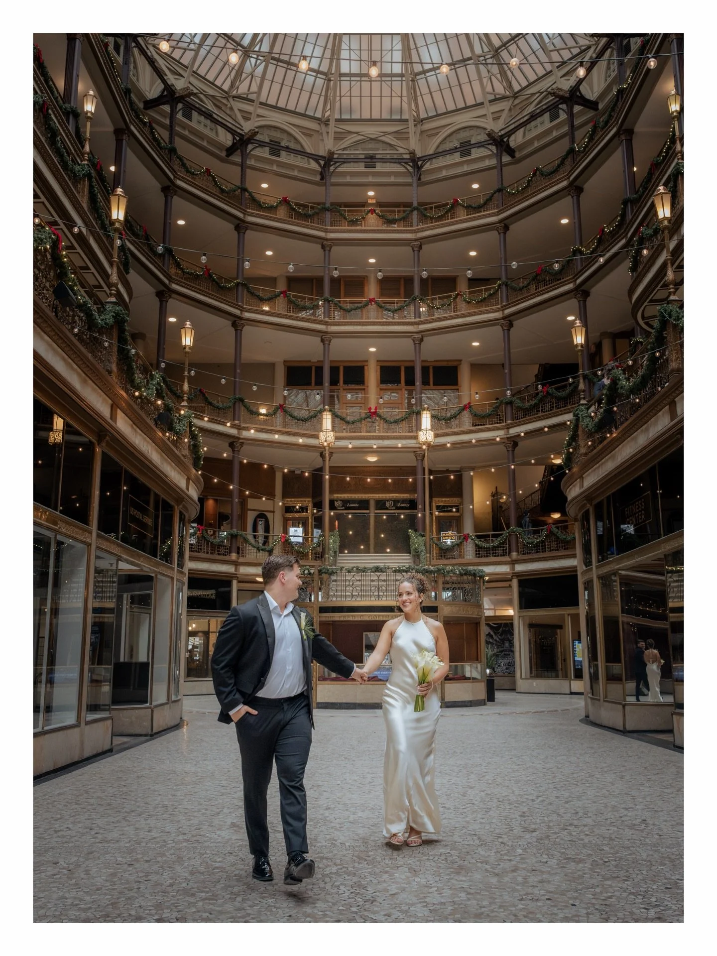 No better way to close out 2025 than celebrating Max and Christina getting married.  Name a better venue than the Arcade during the holidays, I dare you. Congrats you two!

#tietheknot #weddingday #weddingphotography #clevelandwedding #thearcadecleve