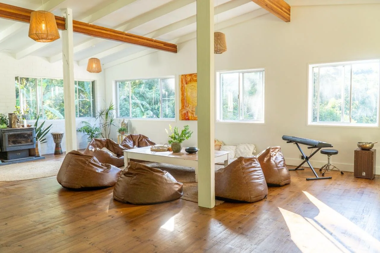 Shared spaces for retreats at Avana Byron Bay