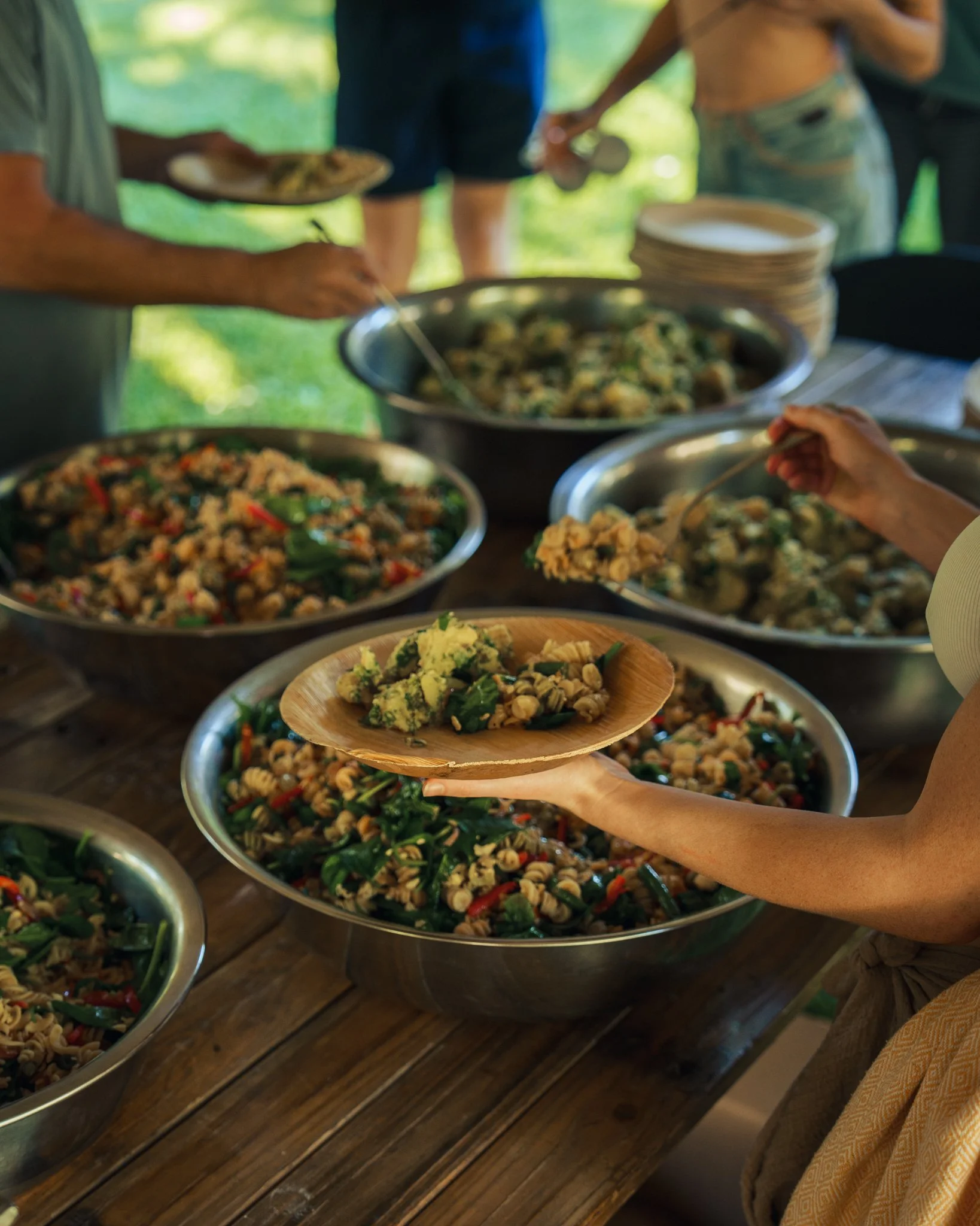 Catering designed to nourish and support retreat guests throughout their stay at AVANA Byron.