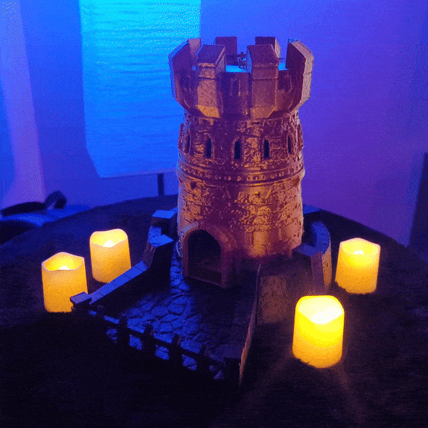 Fan Art: World of Warcraft Inspired Guard Dice Tower