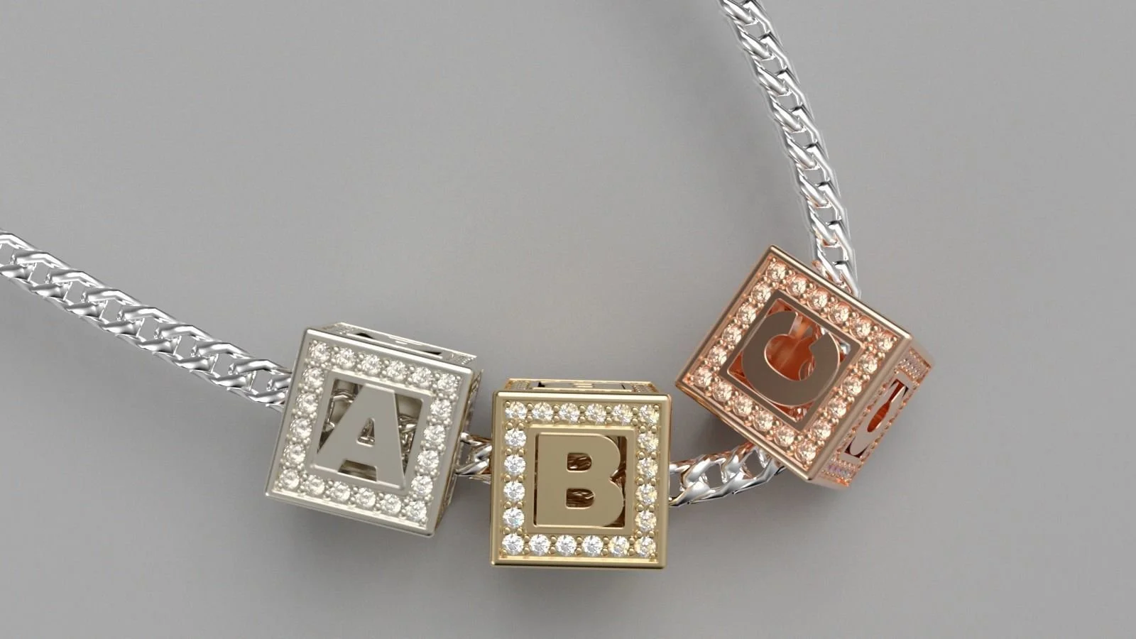 Baby Block Pendants