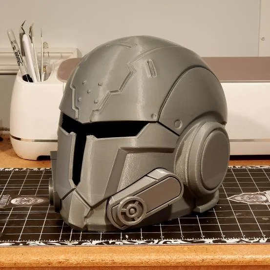 Commission: Mandalorian Ramikadyc Helmet
