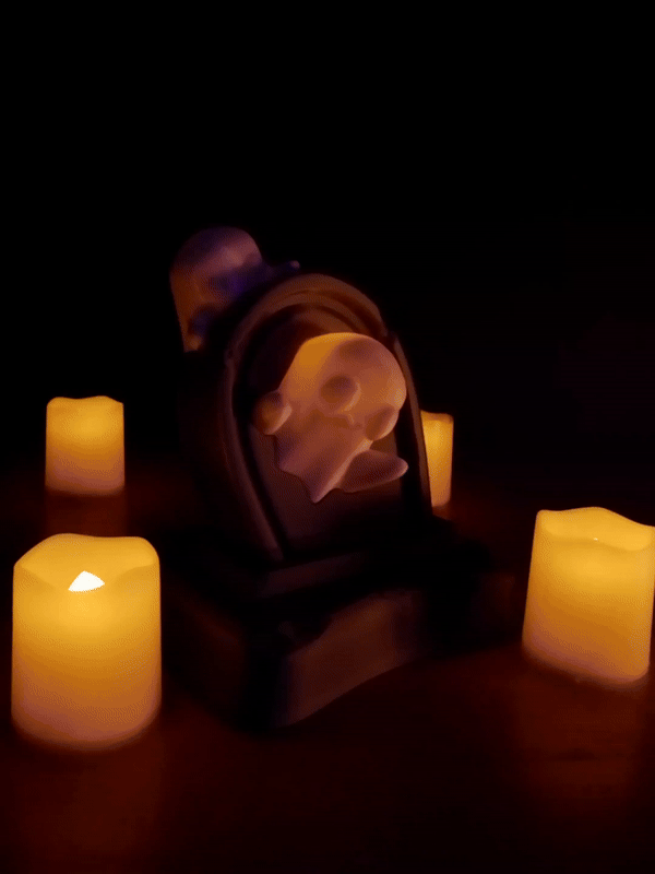 cute-ghost-3d-print-tombstone-light-up-halloween-decoration-makerworld 5.gif