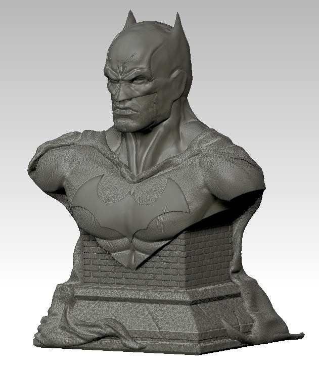 Fan Art: Batman Bust