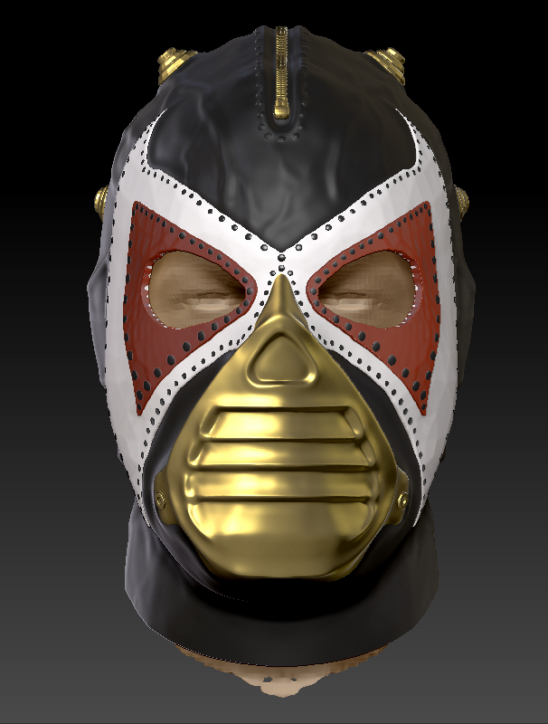 Commission: Batman & Robin Bane Helmet
