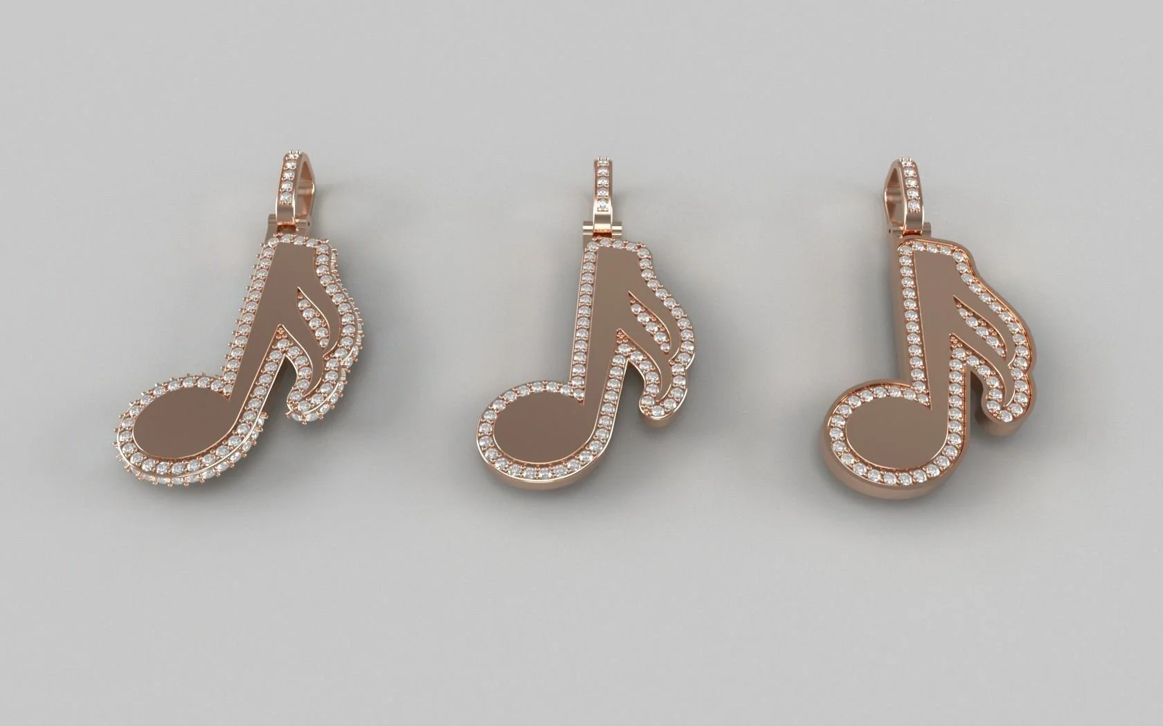 Music Note Pendants
