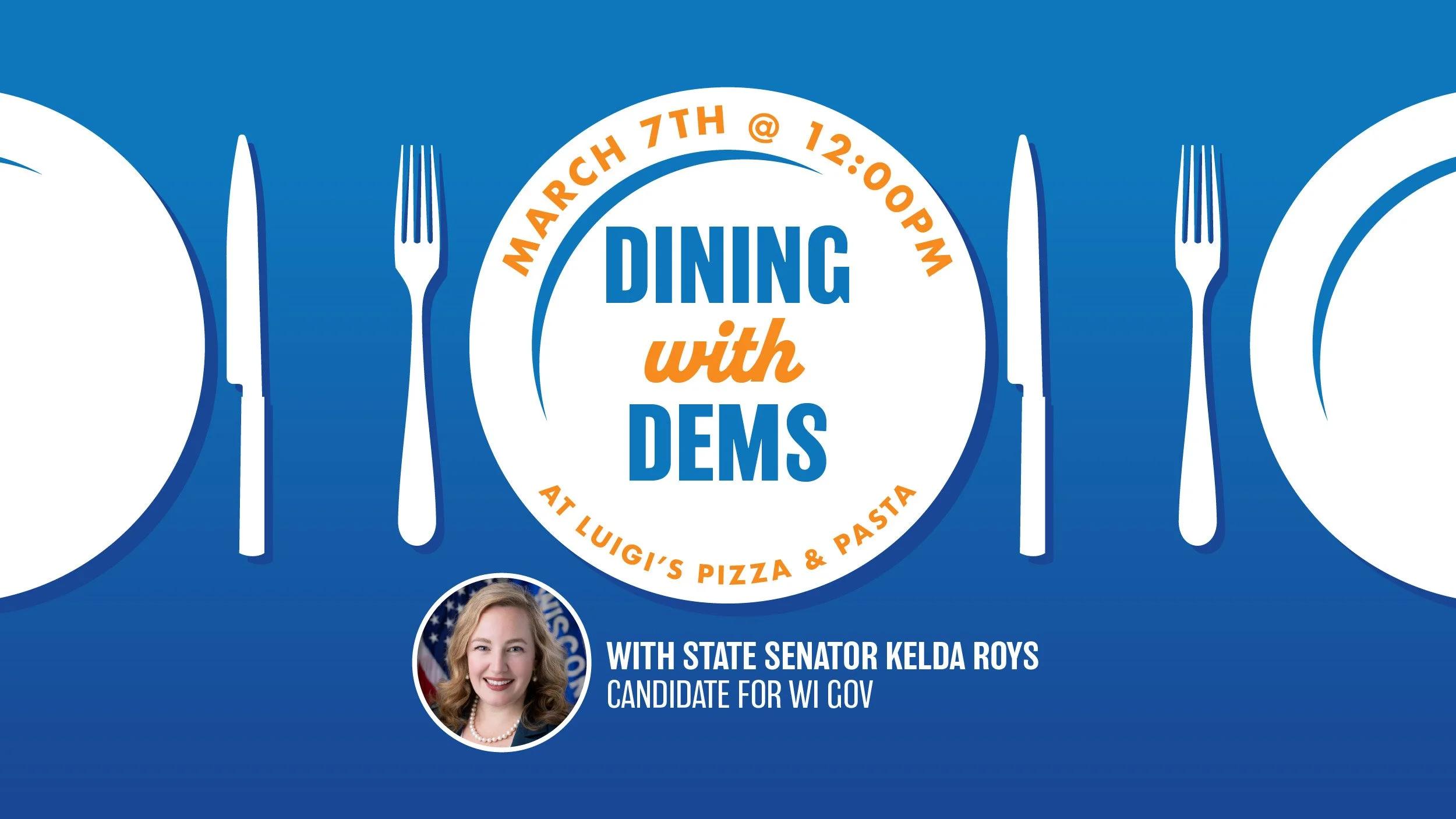 Dining With Dems - Kelda Roys