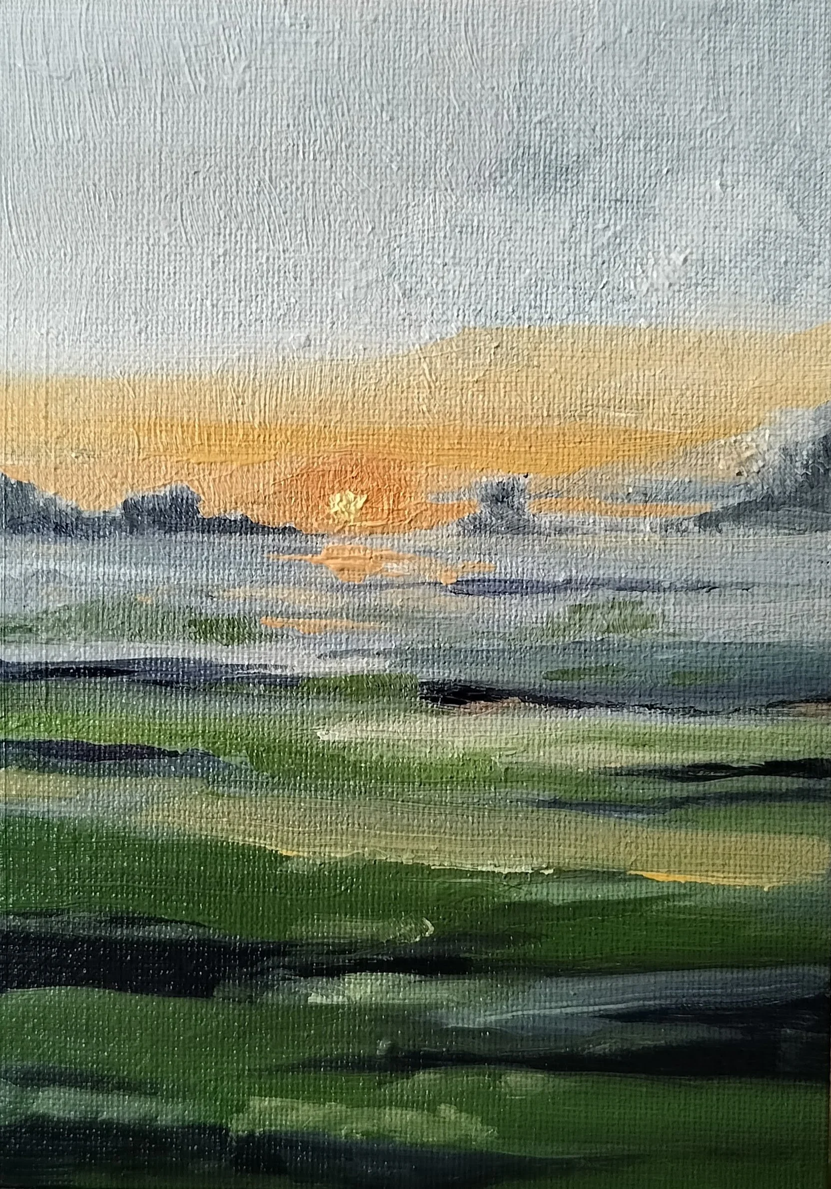 Hazy Sun Rising