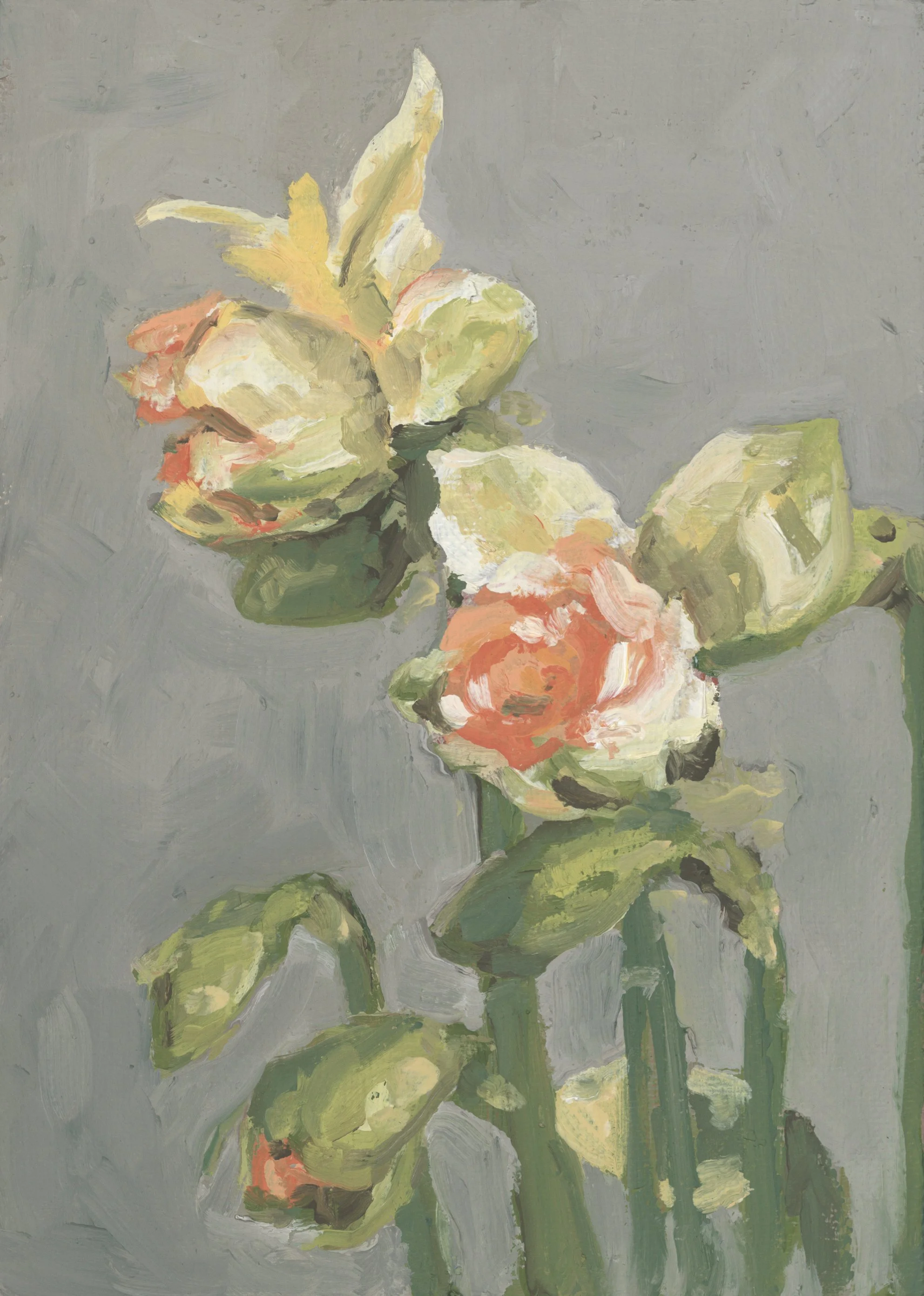 Daffodils. Oil on canvas.  SOLD