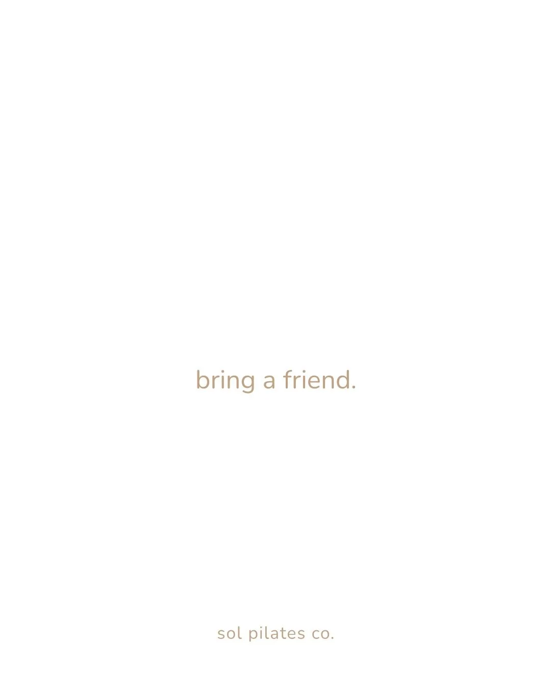 Bring a friend day - give the gift of movement! 

On Thursday 19th of March you can bring a friend to the studio for a trial class for free! Just use the code FREECLASS at checkout. 

Bring hubby or a parent, a sister or friend. 🫶🏼

T&amp;C&rsquo;s