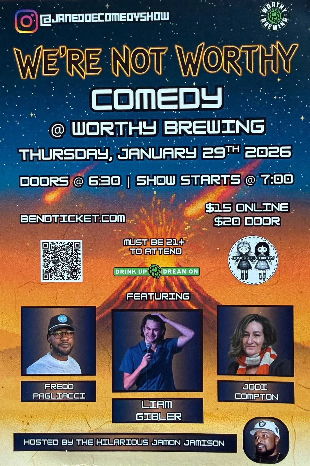 We’re Not Worthy COMEDY