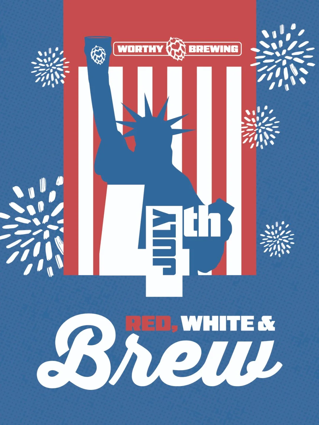 RED, WHITE, &amp; BREW