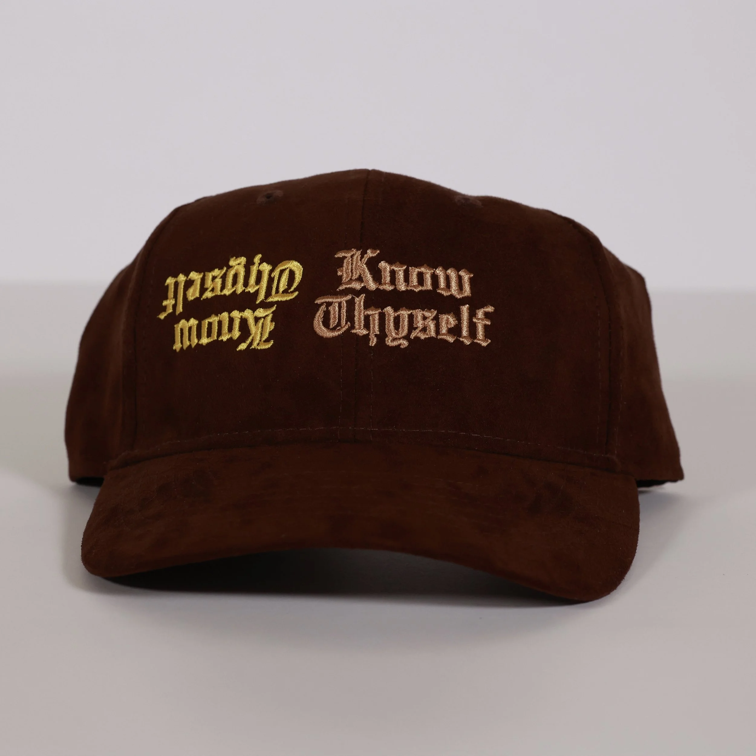 Know Thyself Suede Hat