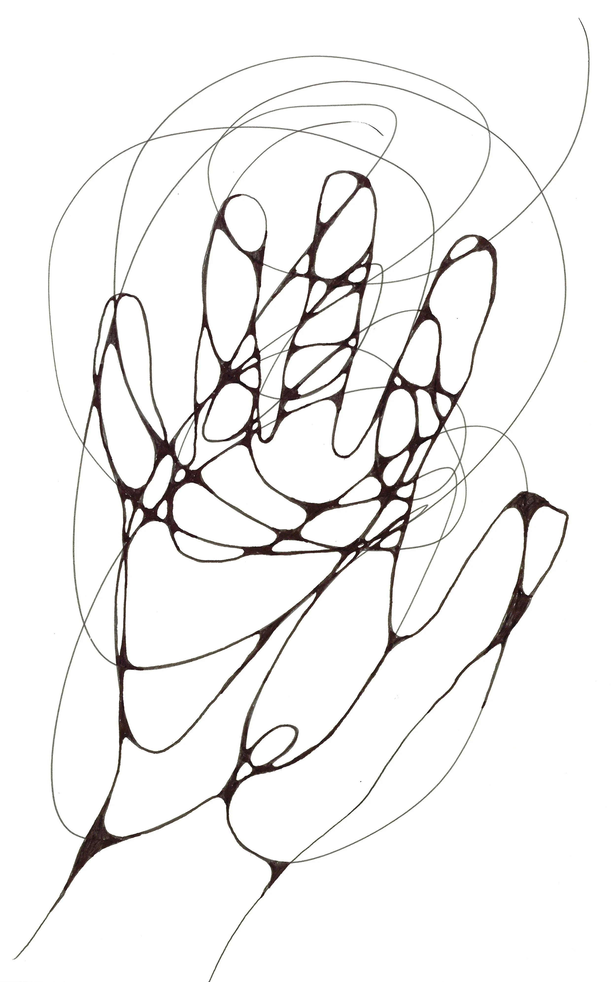 "Untangling the Tangled"
2026
ink and paper
dnj gallery 2026
