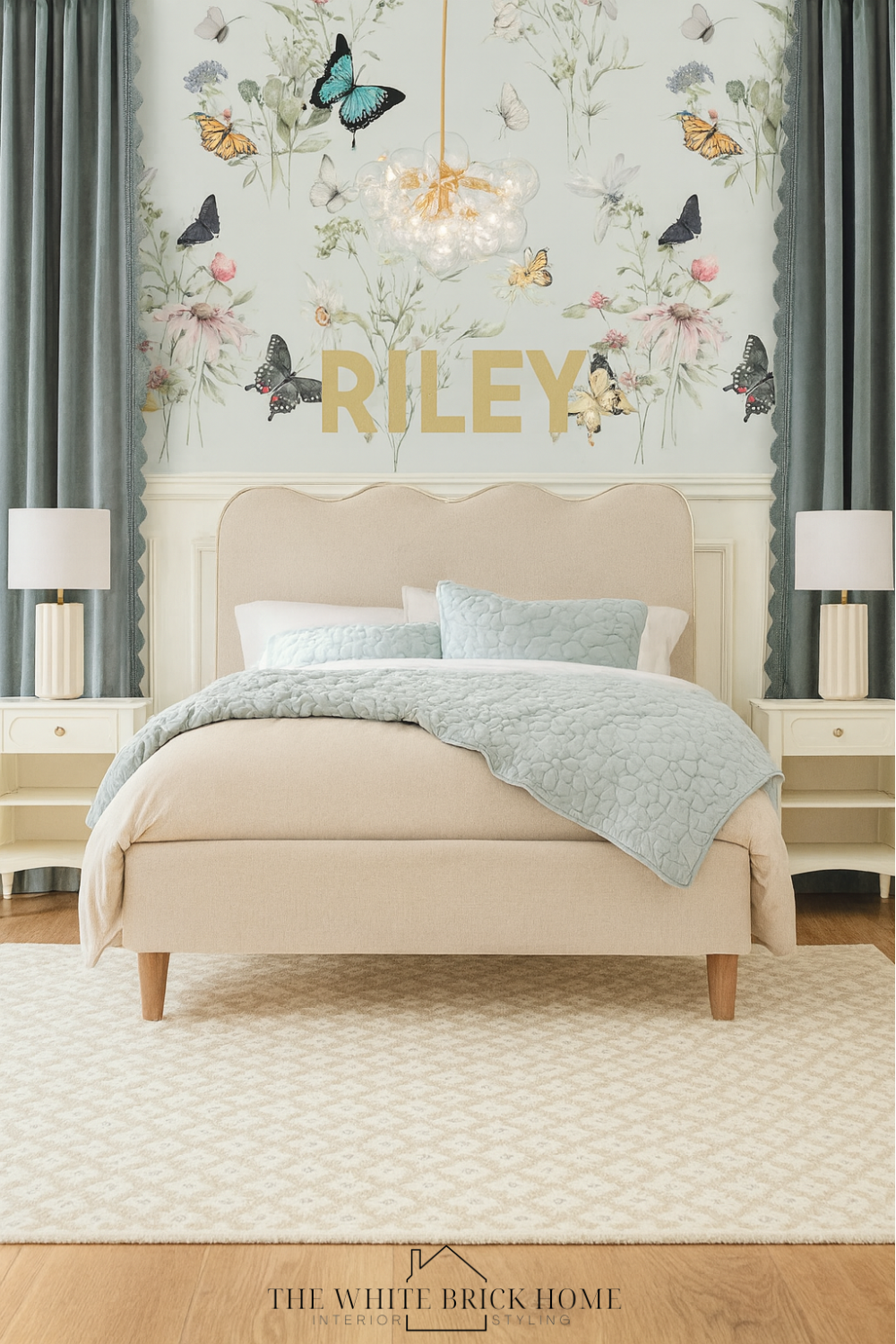 From Nursery to Bedroom - Soft Blues  &amp; Butterflies