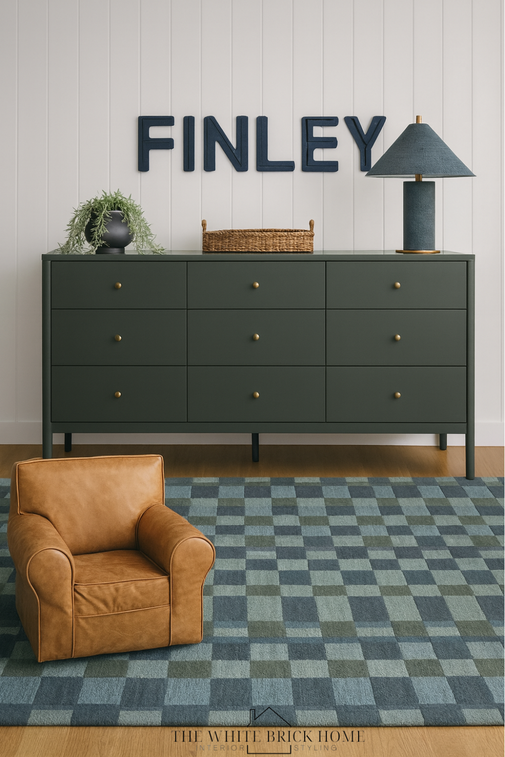 From Nursery to Bedroom - A Timeless  Sports Themed Room