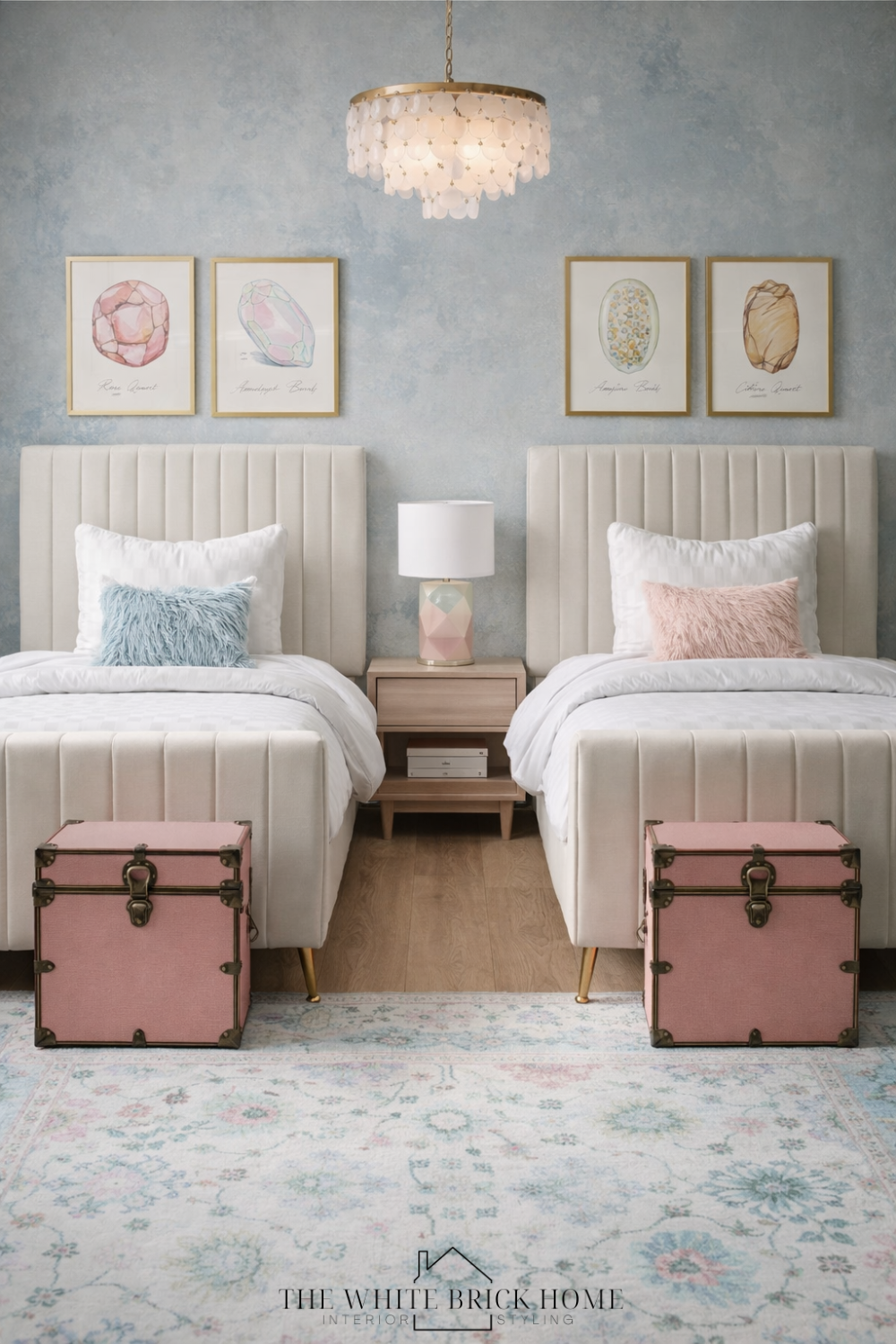 Modern Girls Bedroom Design Ideas Using Affordable Wayfair Beds