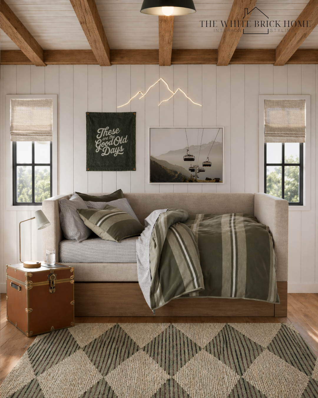 A Cozy, Mountain-Inspired Boys Room That Feels Like a Retreat