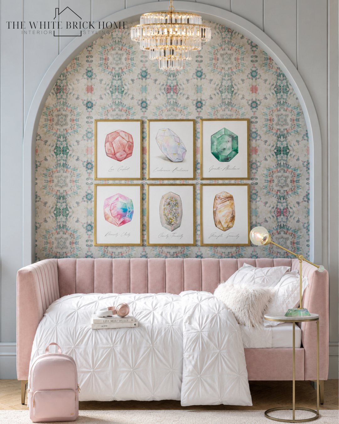 Dreamy Pastels &amp; Elevated Details: A Teen Bedroom Designed to Feel Both Fun + Sophisticated