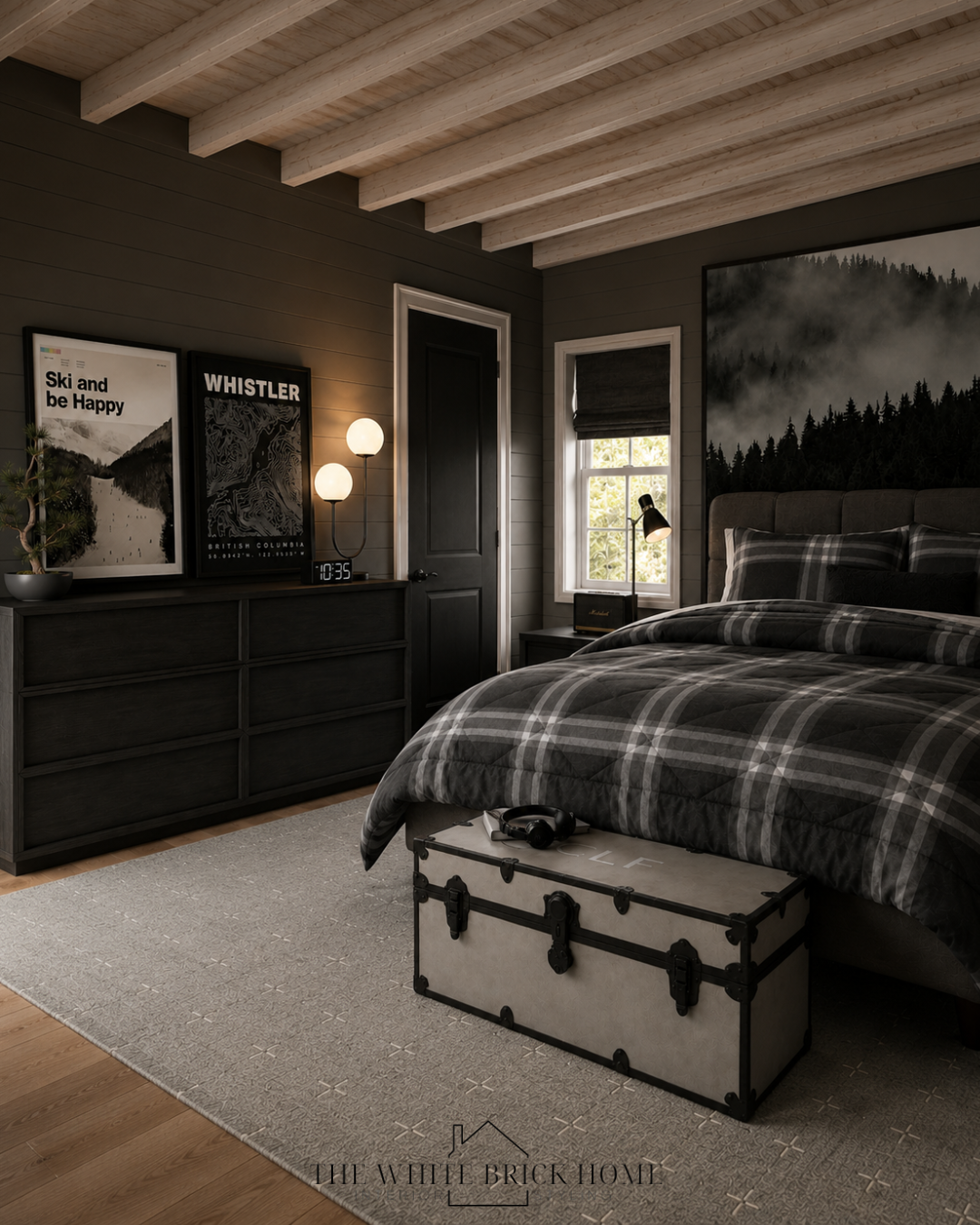 Moody Mountain-Inspired Teen Bedroom Design