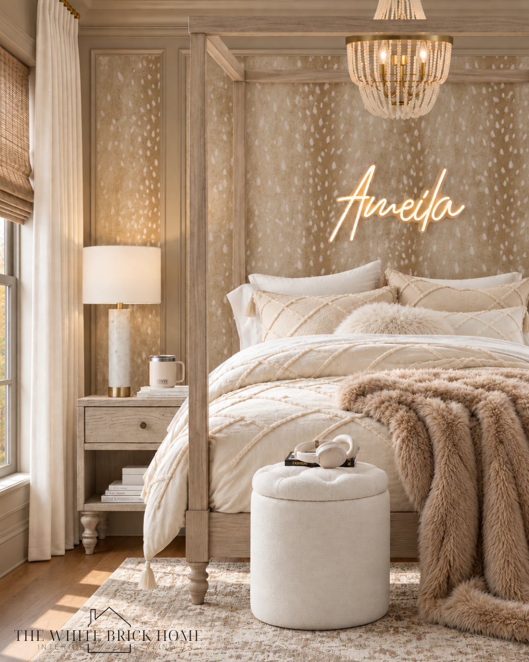 Personalized Wall Lights We Love for Girls’ Bedrooms