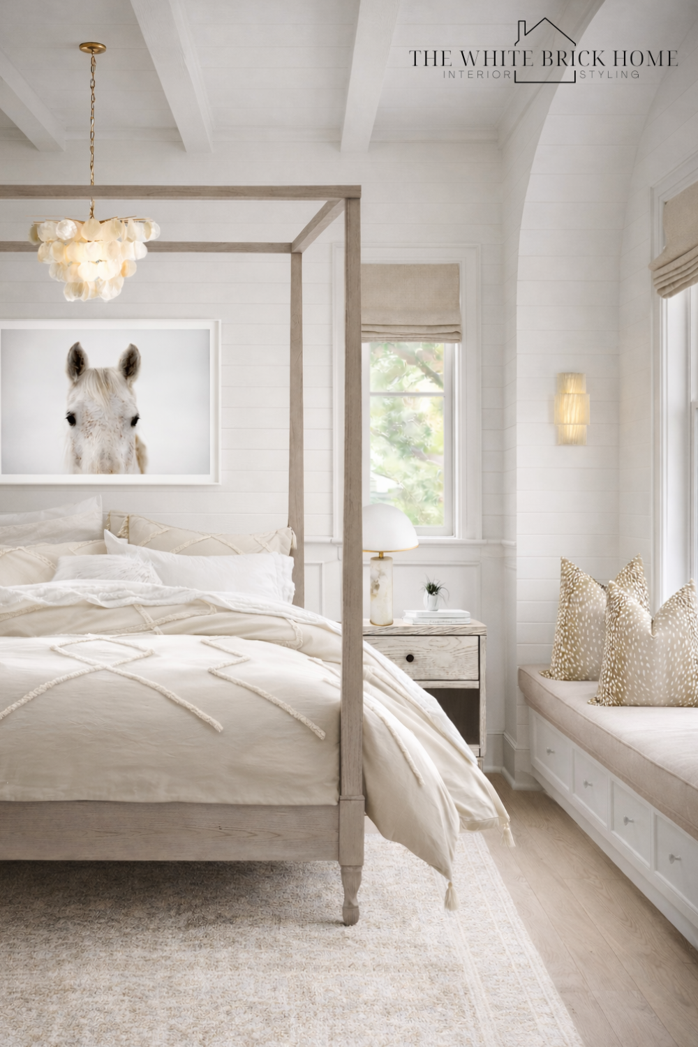 Neutral Canopy Bedroom 