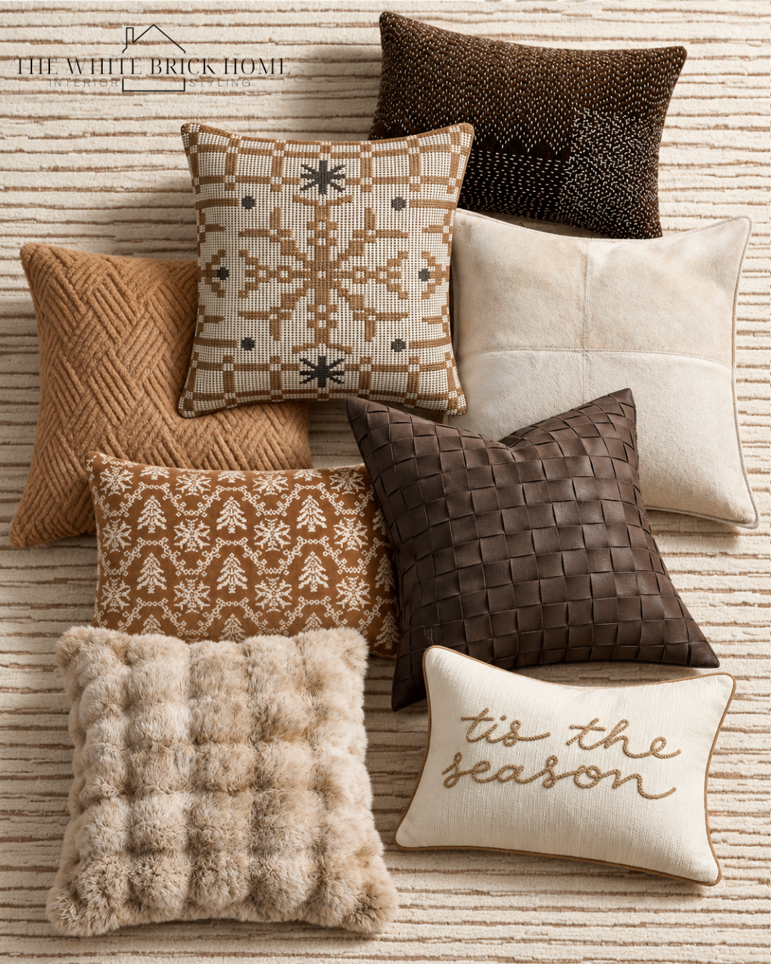 Cozy Holiday Throw Pillows