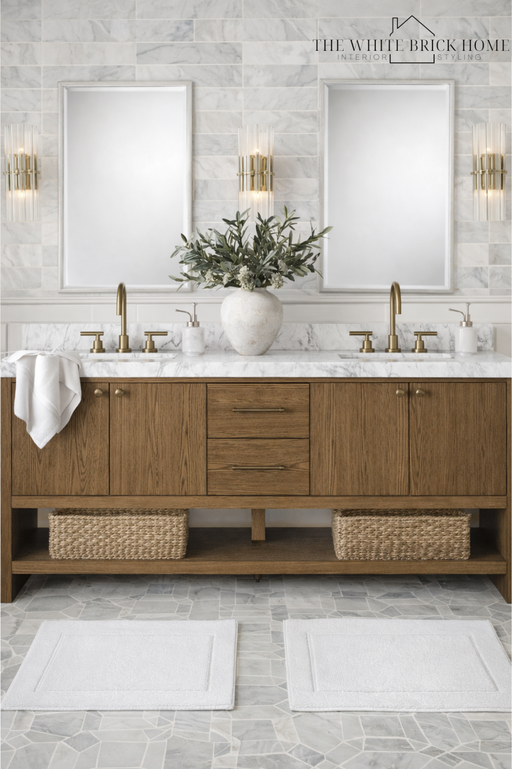 Marble with Mixed Metals 