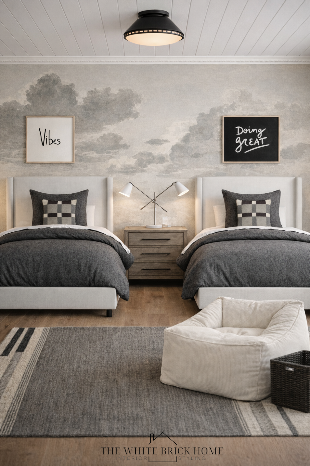 Shared Modern Bedroom 