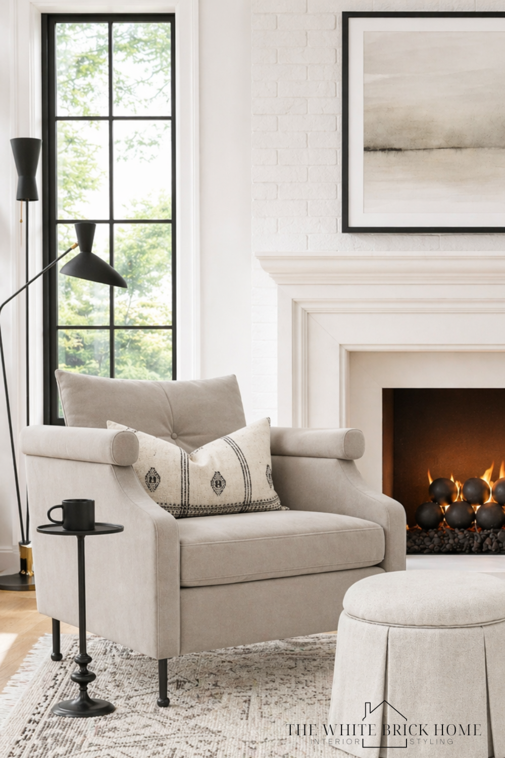 High / Low Living Room Idea