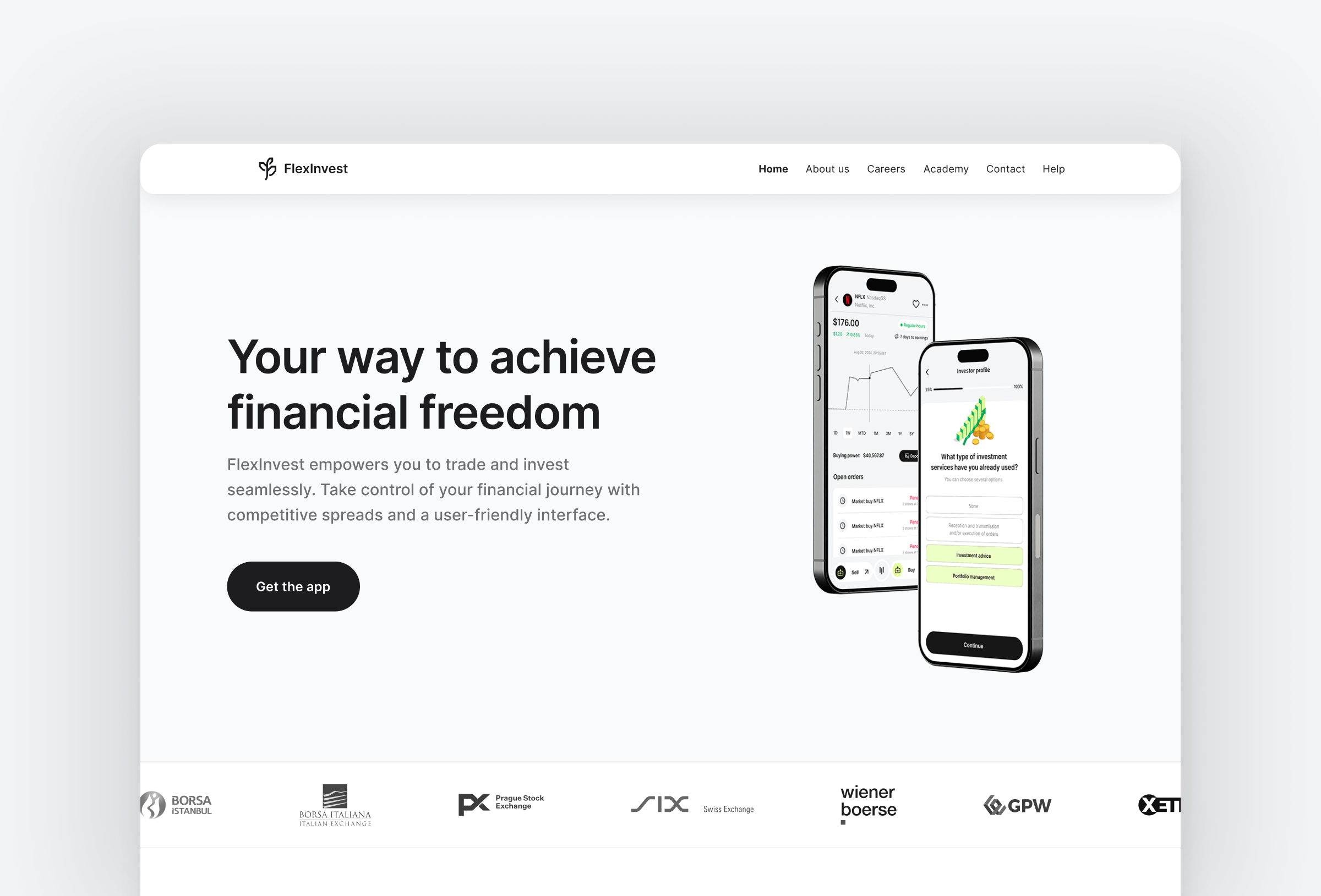 Home page 