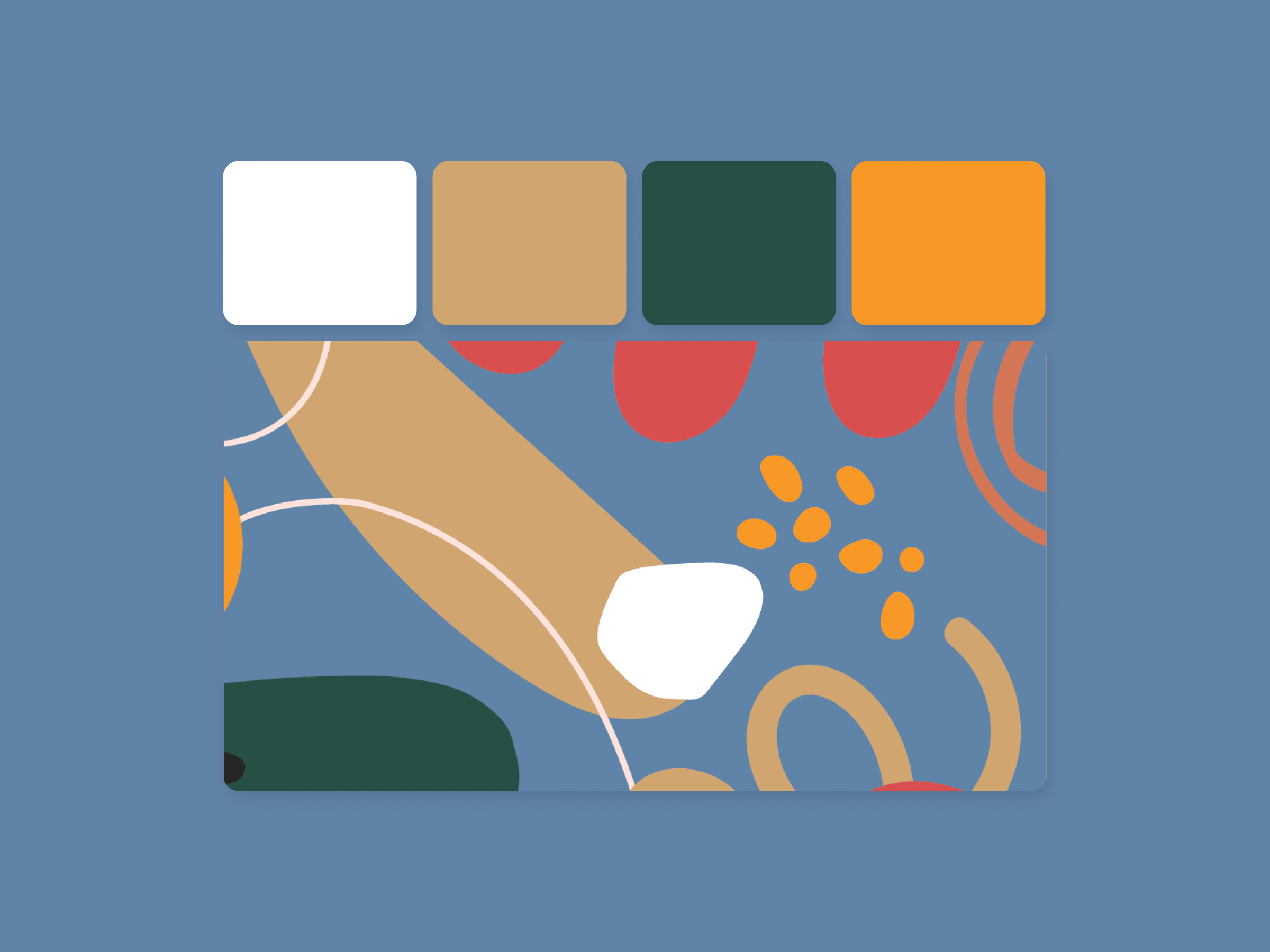 Color palette concentration