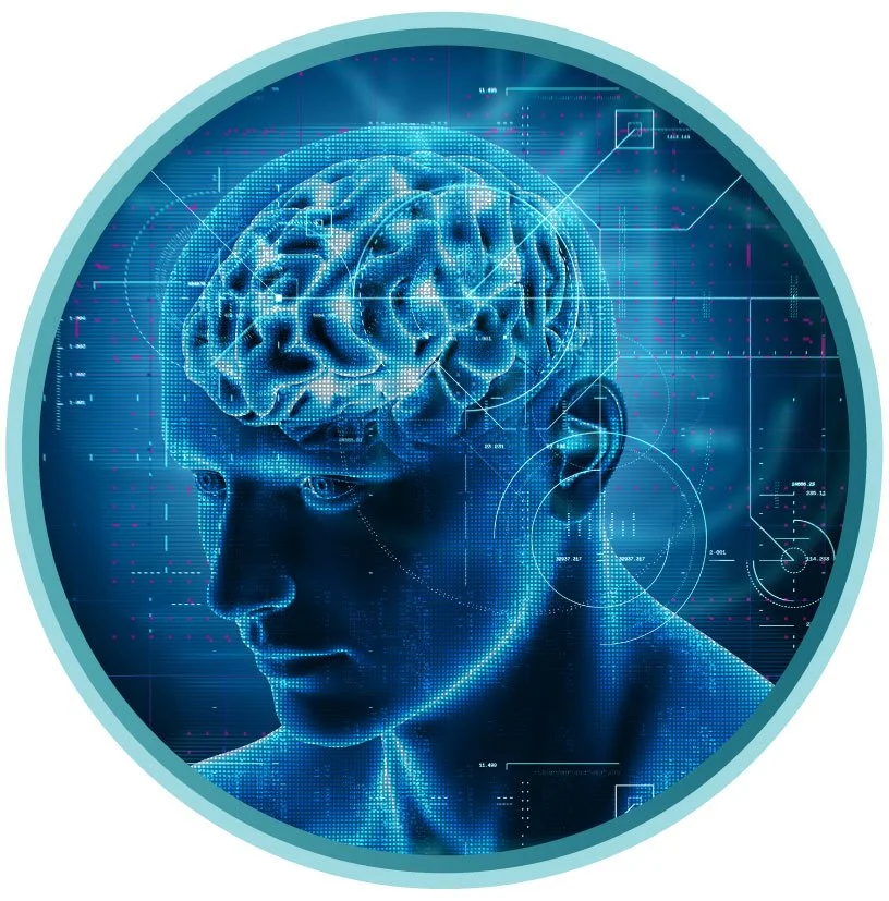 neurofeedback illustration of brain